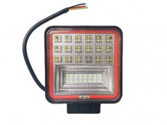 Svetlomet pracovn&yacute; LED 106x106 10-60V, 42x3W (126W), ECE R10