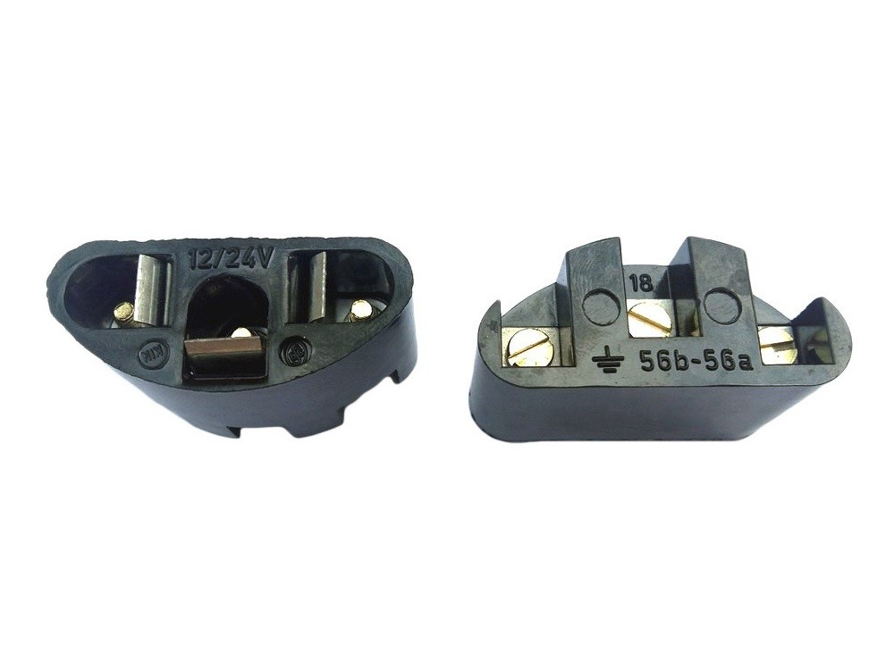 Svorkovnica žiarovky asymetrickej aj H4 12/24V 3-p&oacute;lov&aacute;