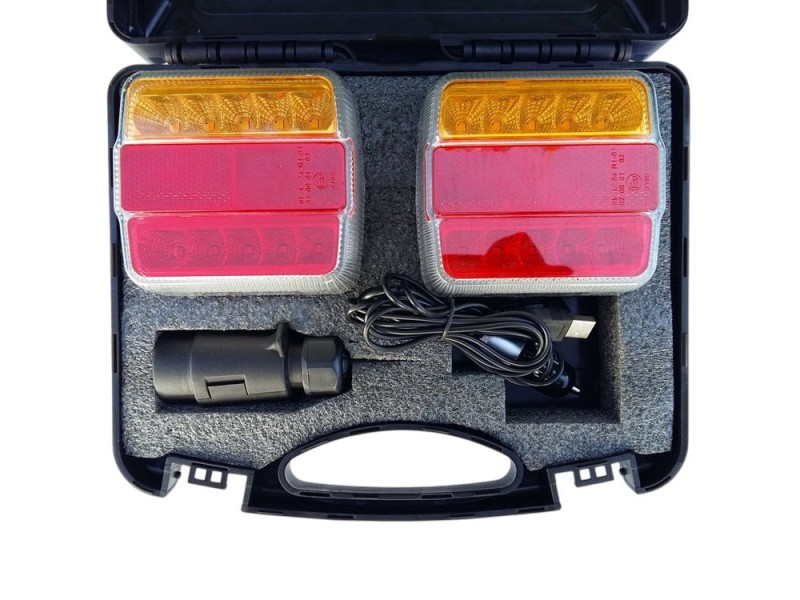 12V sada bezdr&ocirc;tov&yacute;ch magnetick&yacute;ch LED svetiel