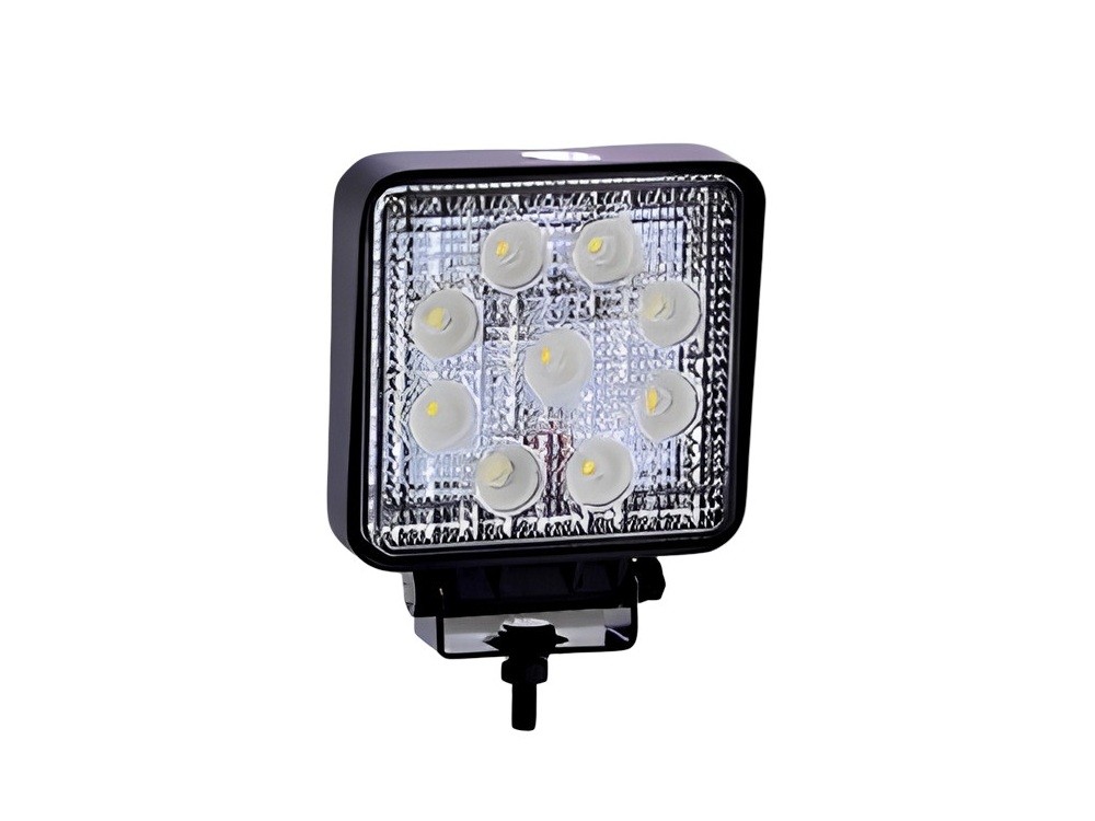 Svetlomet pracovn&yacute; 9-LED 12/24V 9x3W (27W) 9-32V 2200 lm, D110 mm alternat&iacute;va