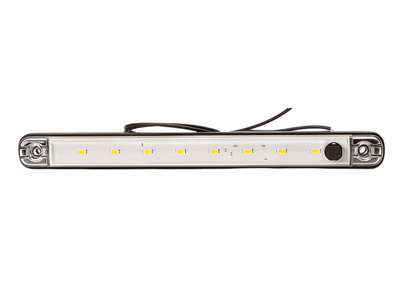 Vn&uacute;torn&eacute; osvetlenie &uacute;zke 8xLED 24V s vyp&iacute;načom