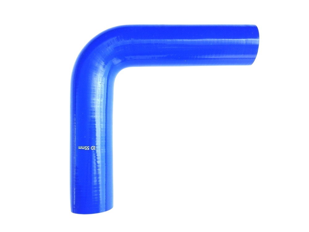 Silicone knee D55 90 deg. 250x250
