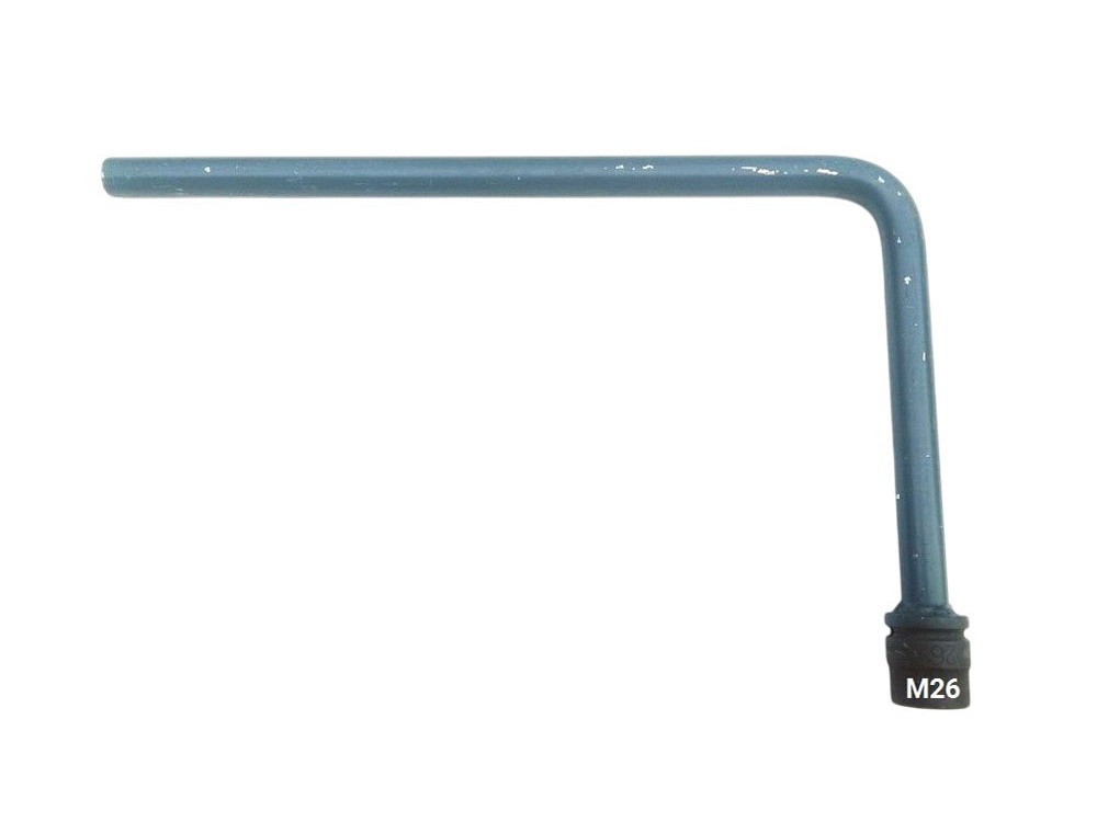 Kľ&uacute;č matice kola M26 zosilen&yacute;