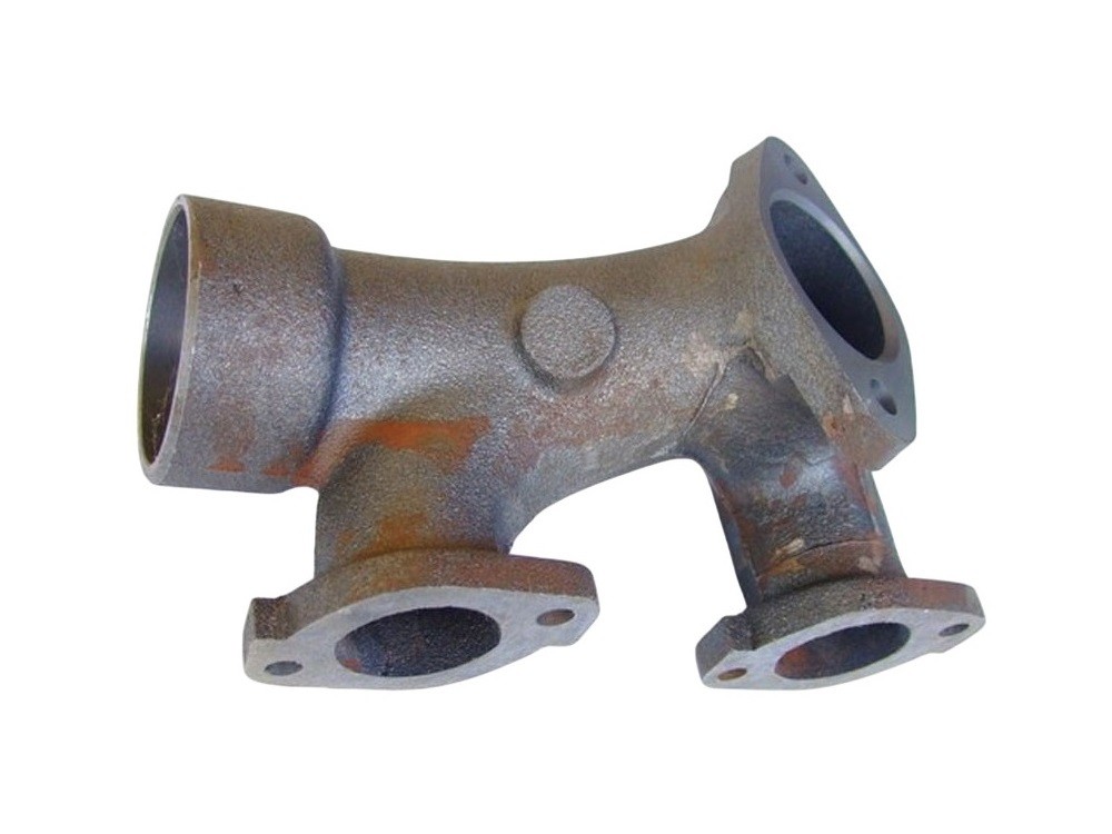 Hinterteil des Auspuffrohr links Tatra T148