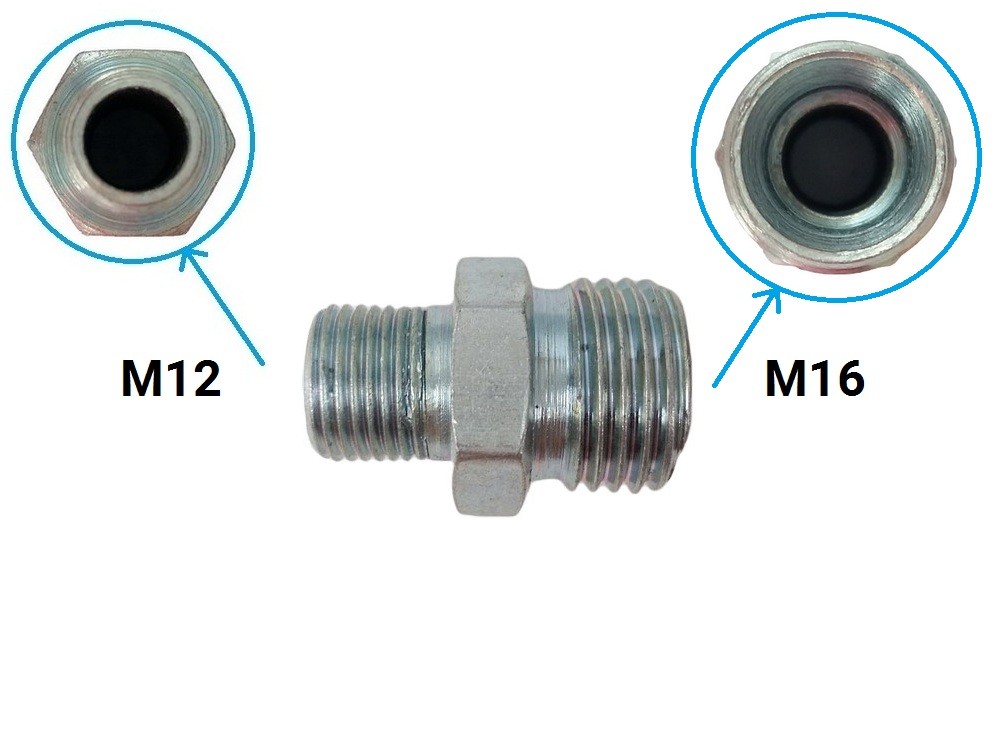 Clutch control neck M16x1,5/M12x1 Tatra T815