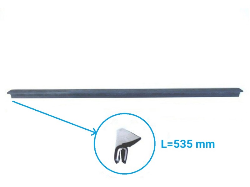 Door glass seal L=535 mm Tatra T815