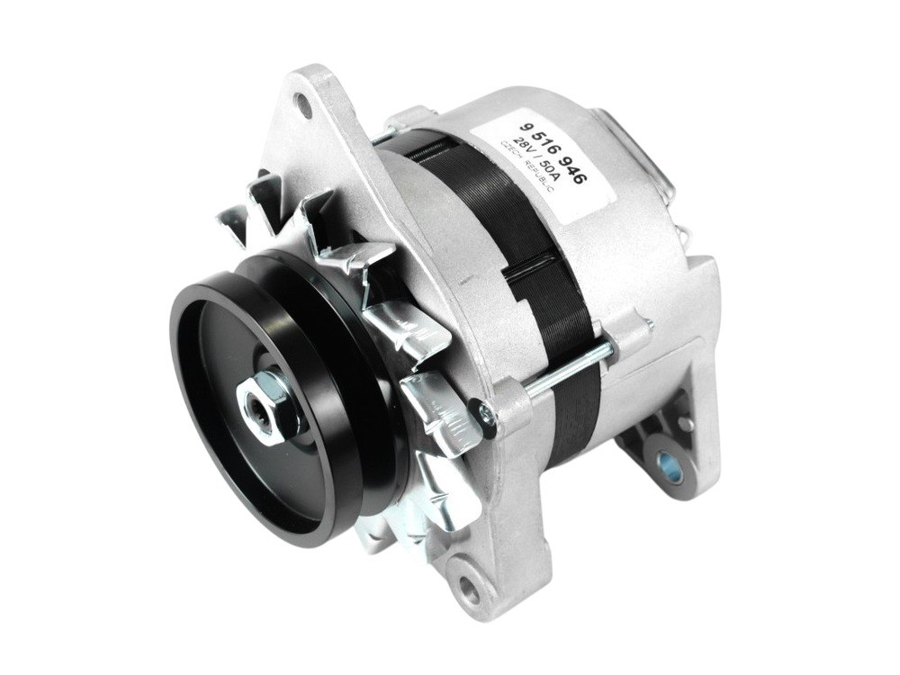 Alternator with relay 28V/50A (1-slot) Tatra T815, EURO III, IV