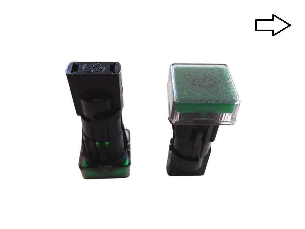 Direction control indicator one-way green Tatra T815