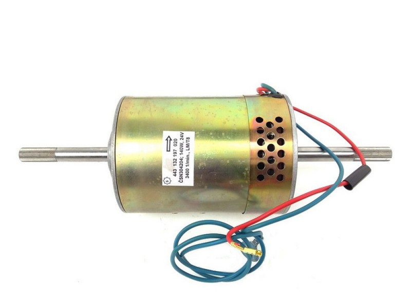 Elektrischer Heizmotor T-2, TE 1498, D92 Tatra T815