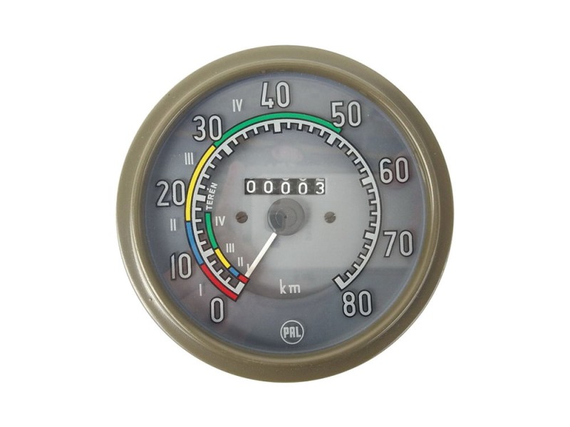 Tachometer 80 km/h PV3S