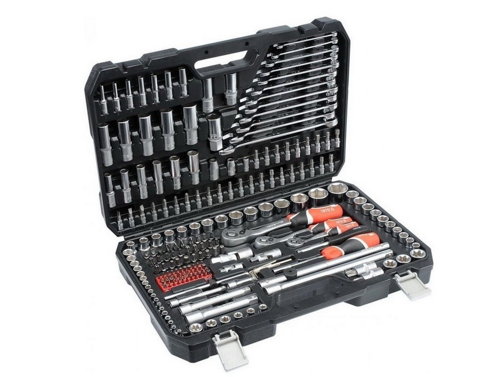 Gola set 1/2', 3/8', 1/4' 216 pcs YATO