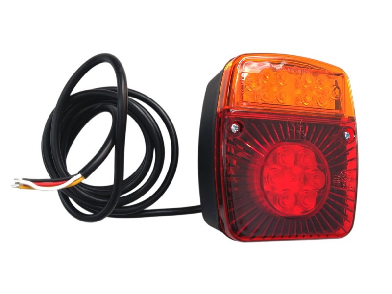 Svetlo zadn&eacute; WAS W18UD/476 združen&eacute; LED 12/24V