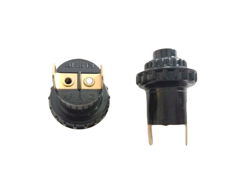 Pushbutton switch black small CZ