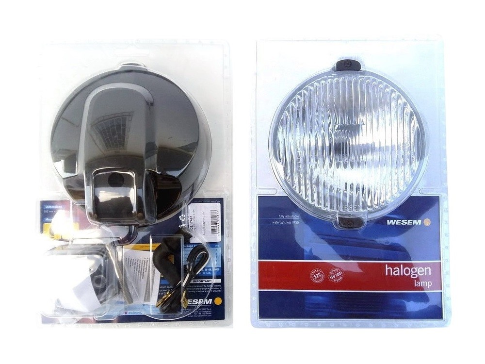 Halogen headlamp H3 12/24V WESEM PL