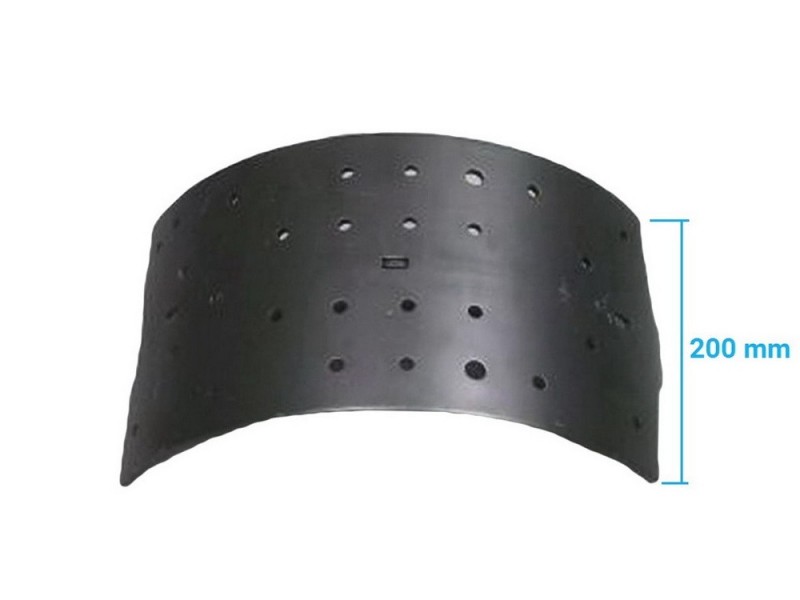Čeľusť brzdov&aacute; hol&aacute; PERROT Tatra EURO (na bubon D410 mm, &scaron;&iacute;rka obloženia: 200 mm)