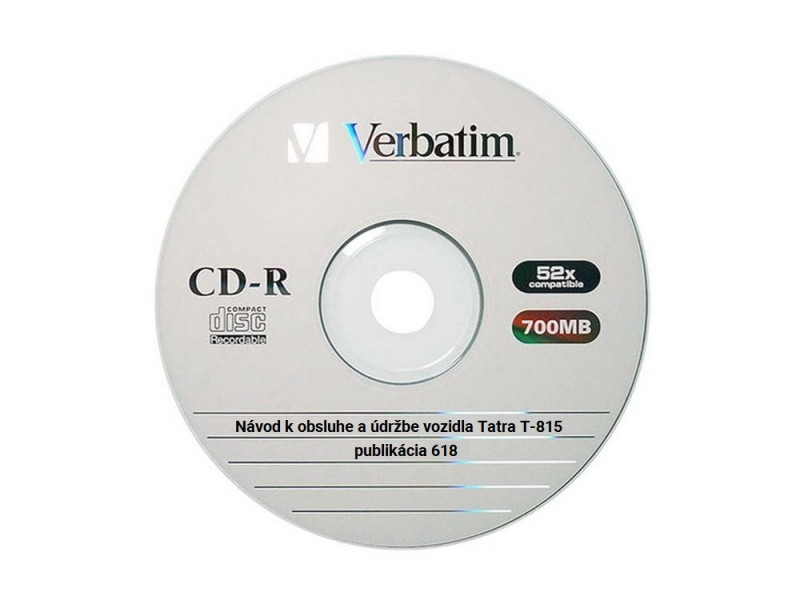 CD-Handbuch f&uuml;r Betrieb und Wartung Tatra T815 (Ver&ouml;ffentlichung 618)
