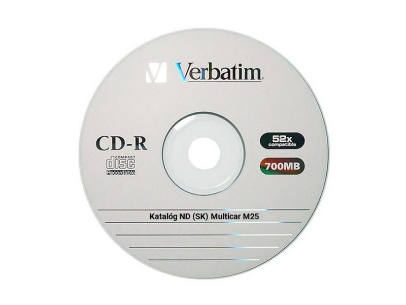 CD katal&oacute;g ND Multicar M25