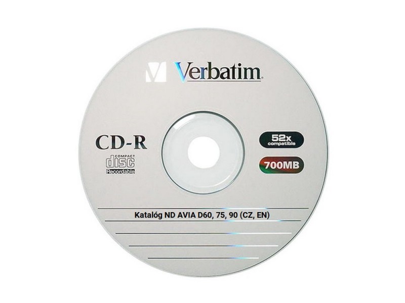 CD katal&oacute;g ND Avia D60, 75, 90