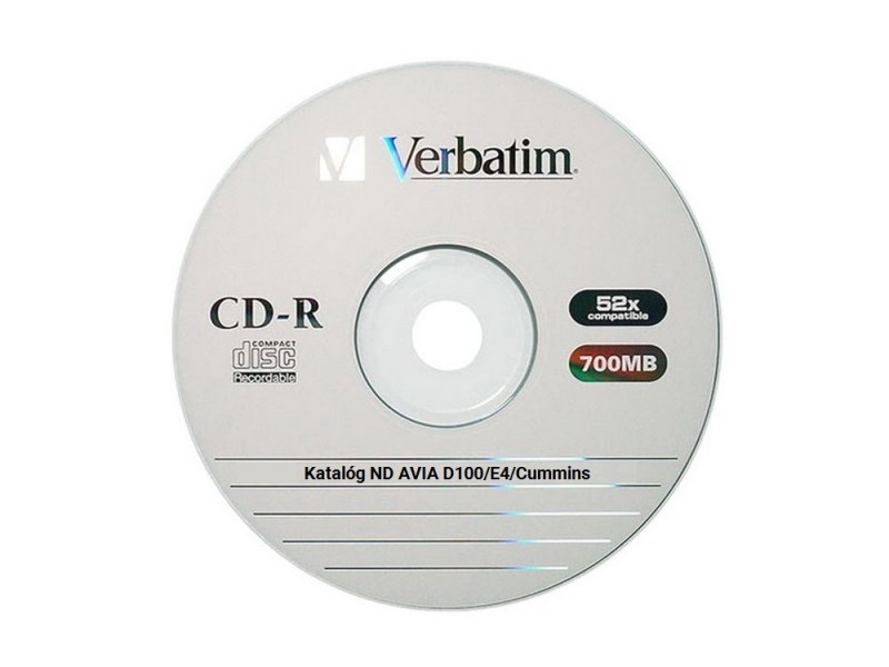 CD katal&oacute;g ND Avia D100/E4/Cummins