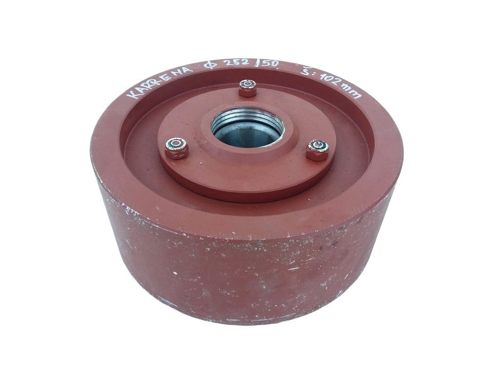Laufrolle D255/50 KARRENA 9m&sup3; (Dimensionen: sehen. Produktbeschreibung)