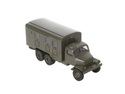 Automodel Praga V3S skriňa, mierka: 1:87, IGRA, farba: vojensk&aacute;