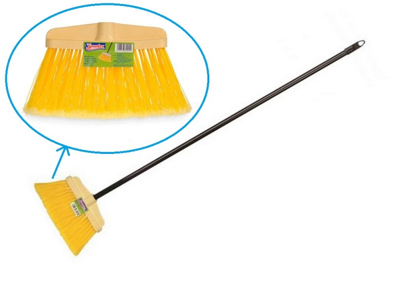 Outdoor broom with metal rod Spontex