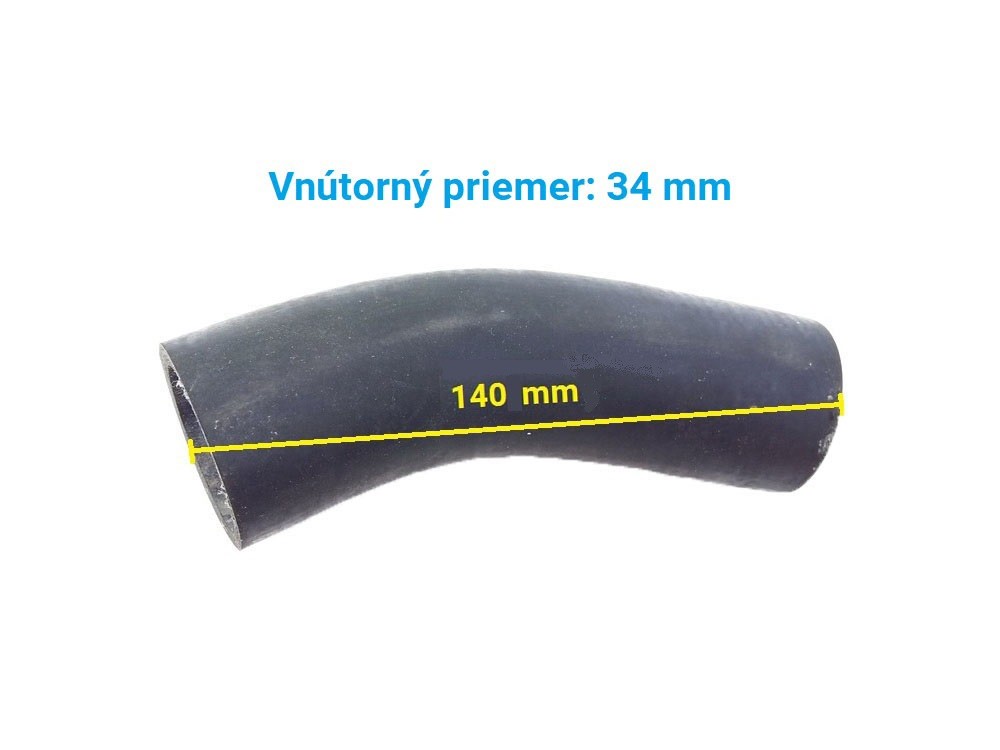 Rubber hose D34x140 mm