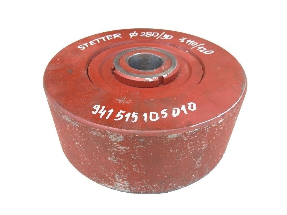 Laufrolle D280/50 STETTER, FML 9-10m&sup3; (Dimensionen: sehen. Produktbeschreibung)