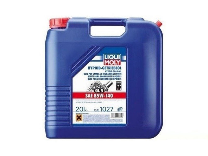 Gear oil LIQUI MOLY 1027 HYPOID GL5 20L