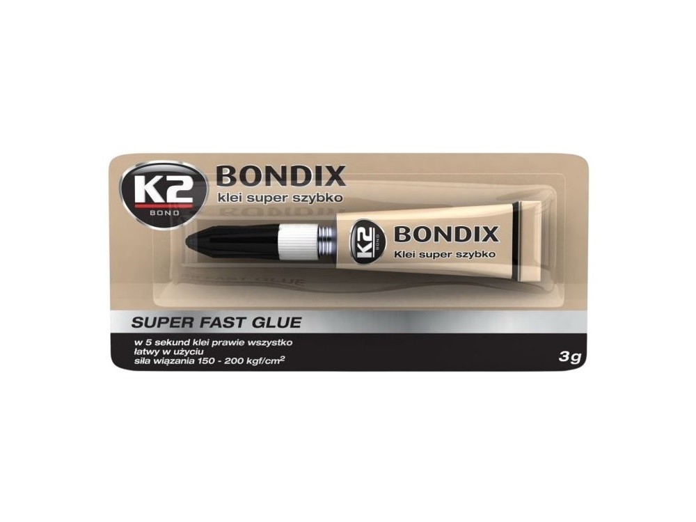 Lepidlo sekundov&eacute; 3g K2 BONDIX