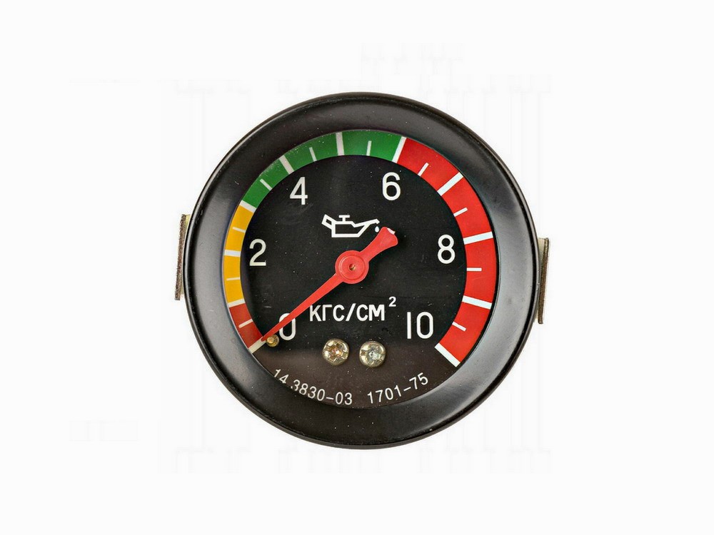 Oil pressure gauge 12V MTT-10 M10x1 HOURS tractor