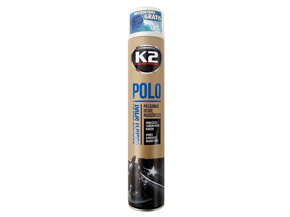 Sprej K2 POLO COCKPIT na palubovku 750ml FRESH (v&ocirc;ňa čerstvosti)
